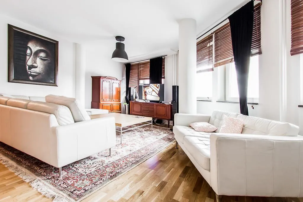 Spacious 3 Bedroom Apartment Stockholm Švédsko