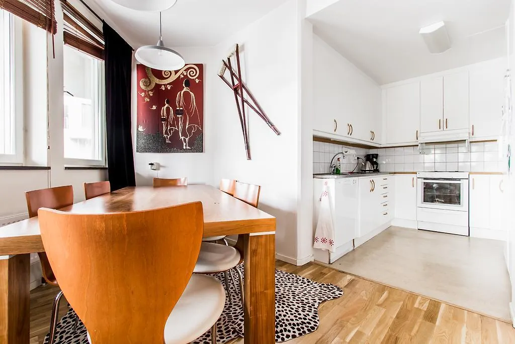 Spacious 3 Bedroom Apartment Stockholm 0*,  Švédsko